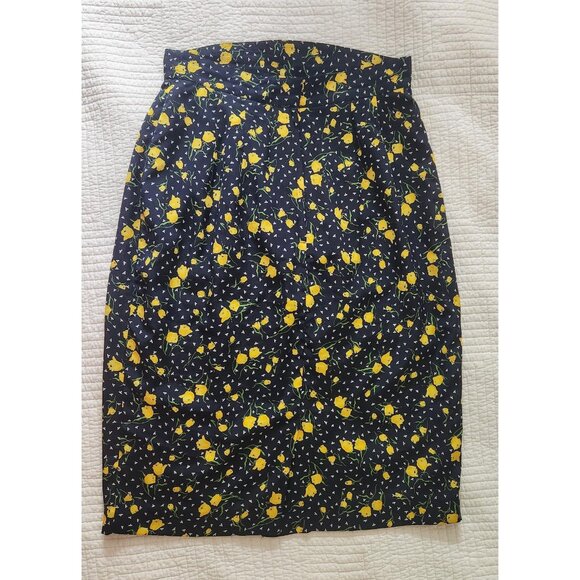 Vintage 80's Ports International Tulip Skirt Size 6 US - Picture 1 of 3